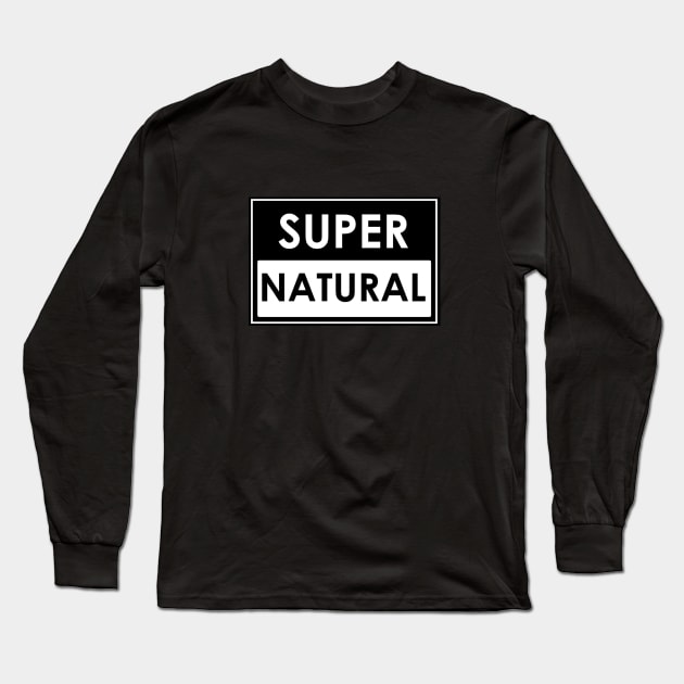 Super Natural Long Sleeve T-Shirt by Winchestered